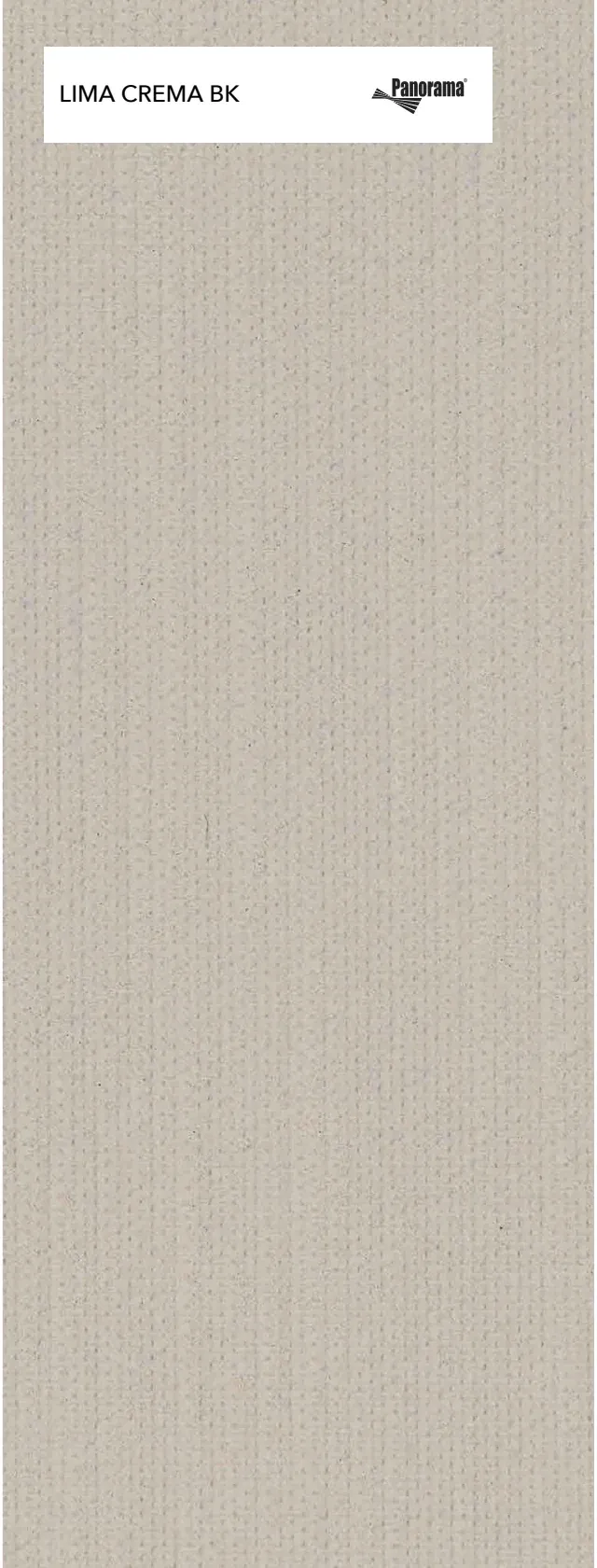 Panorama Lima Crema Bk, muestra de tejido del fabricante