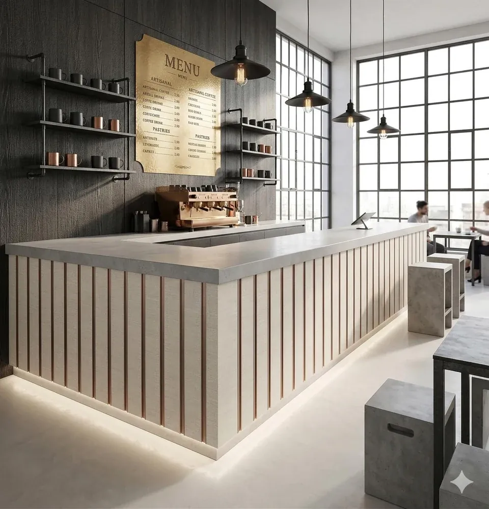 W-1316F · Textil lino claro y cobrizo, imagen del fabricante
